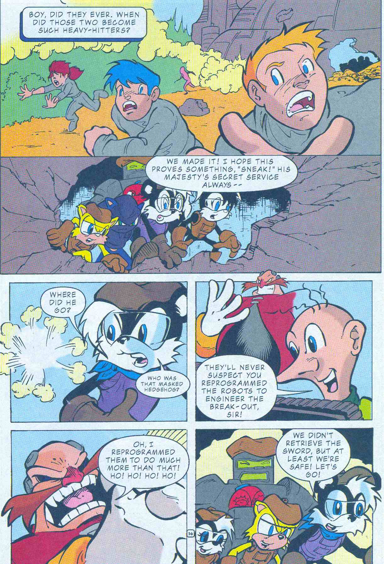 Sonic - Archie Adventure Series July 2001 Page 14